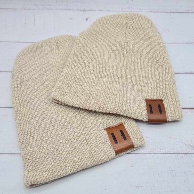 Bonnet crème enfant