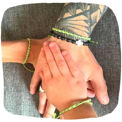 Bracelet père et enfant