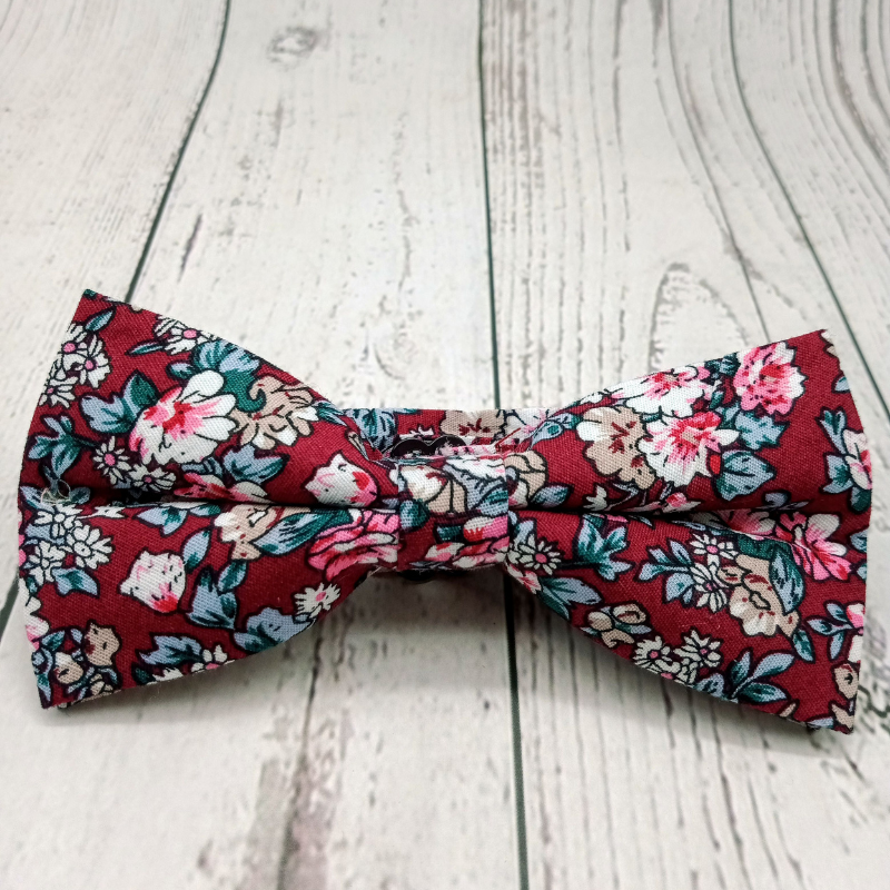 Nœud papillon violet liberty adulte